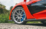 McLaren Senna 2018 road test review - alloy wheels