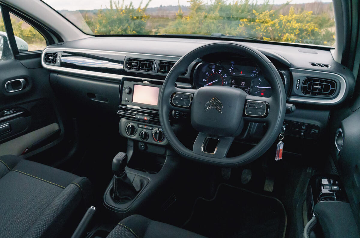 Affordable cars group test Citroen C3 0