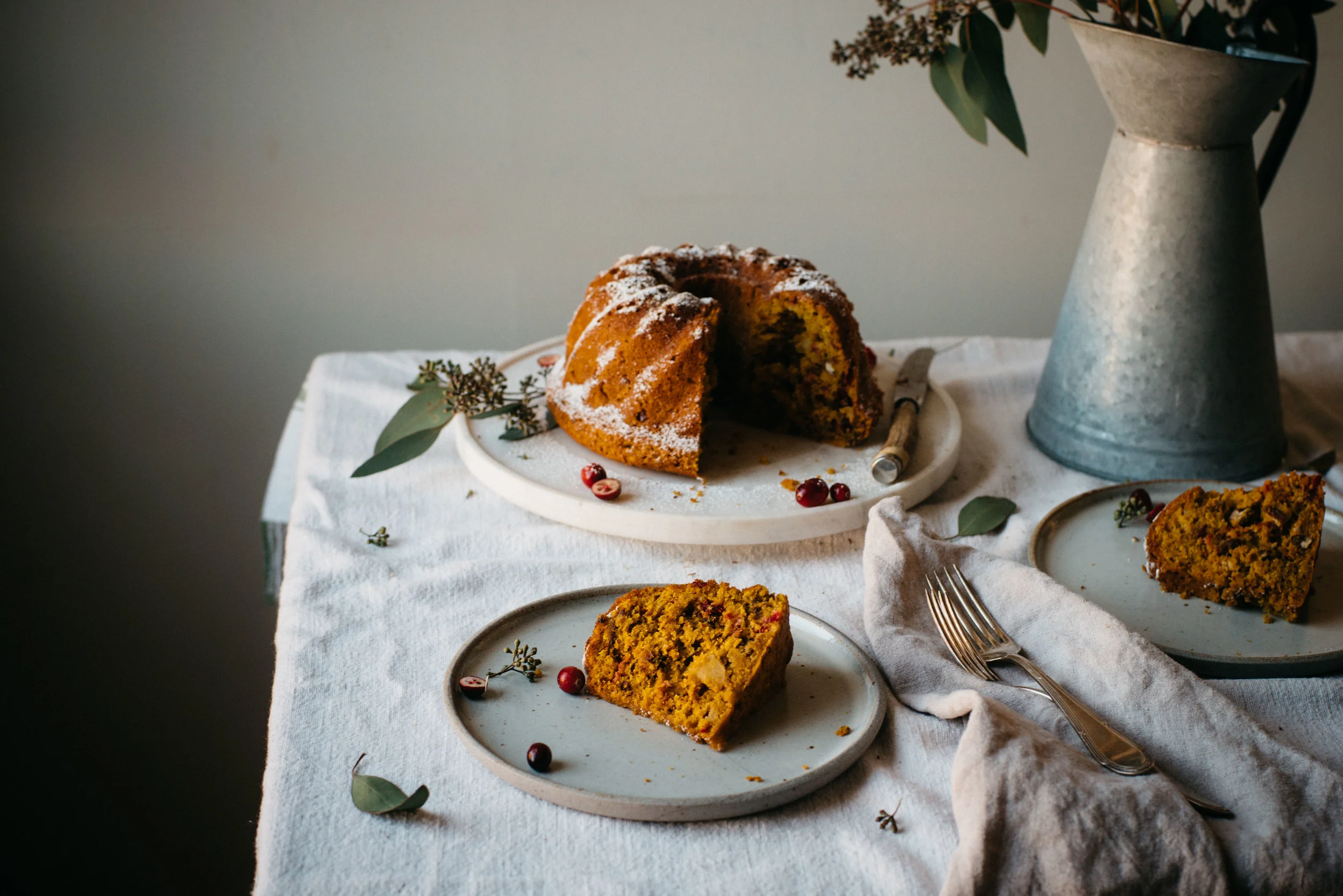 holiday butternut bundt cake | dolly and oatmeal