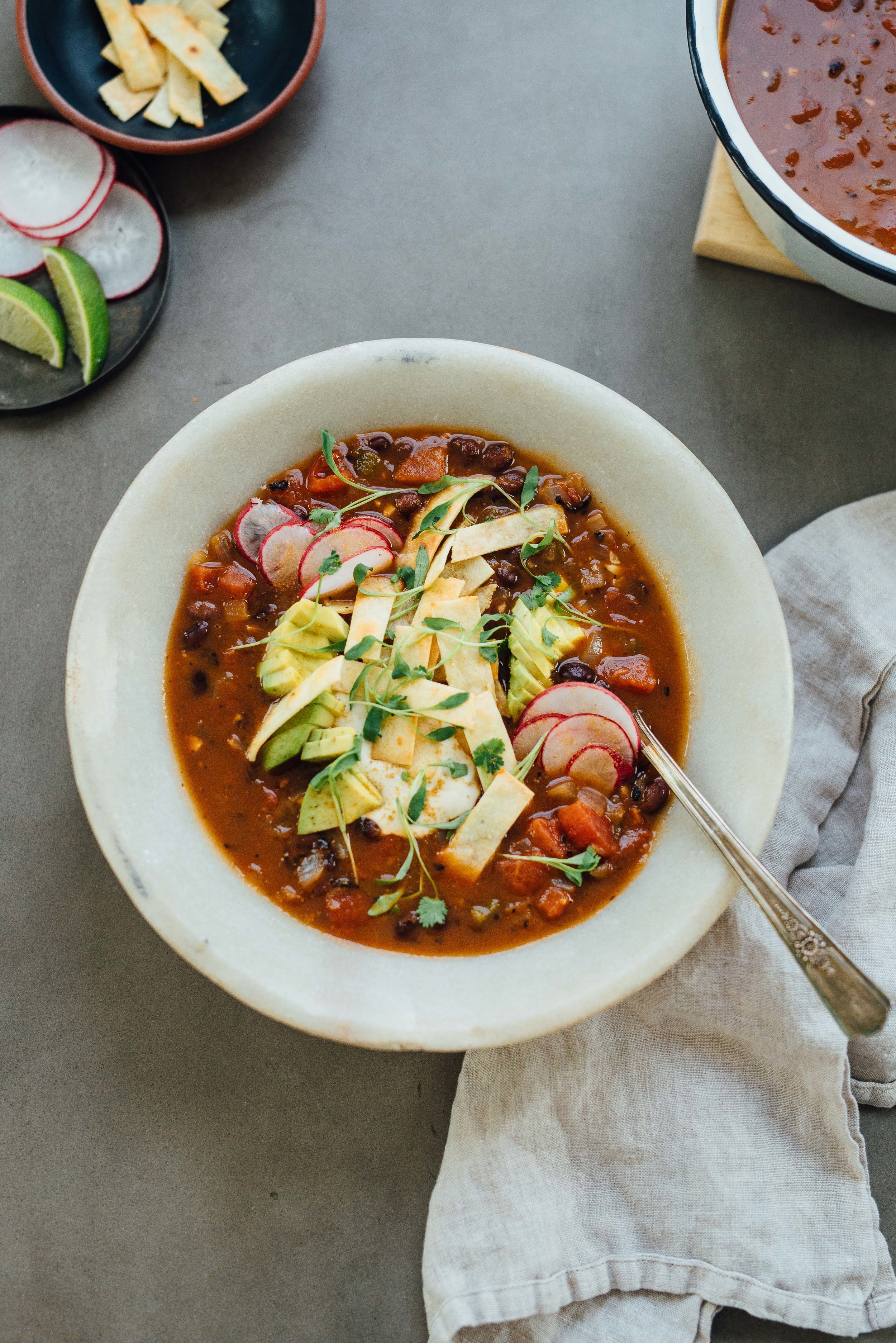 Chipotle Tortilla Soup from Pretty Simple Cooking | Dolly and Oatmeal
