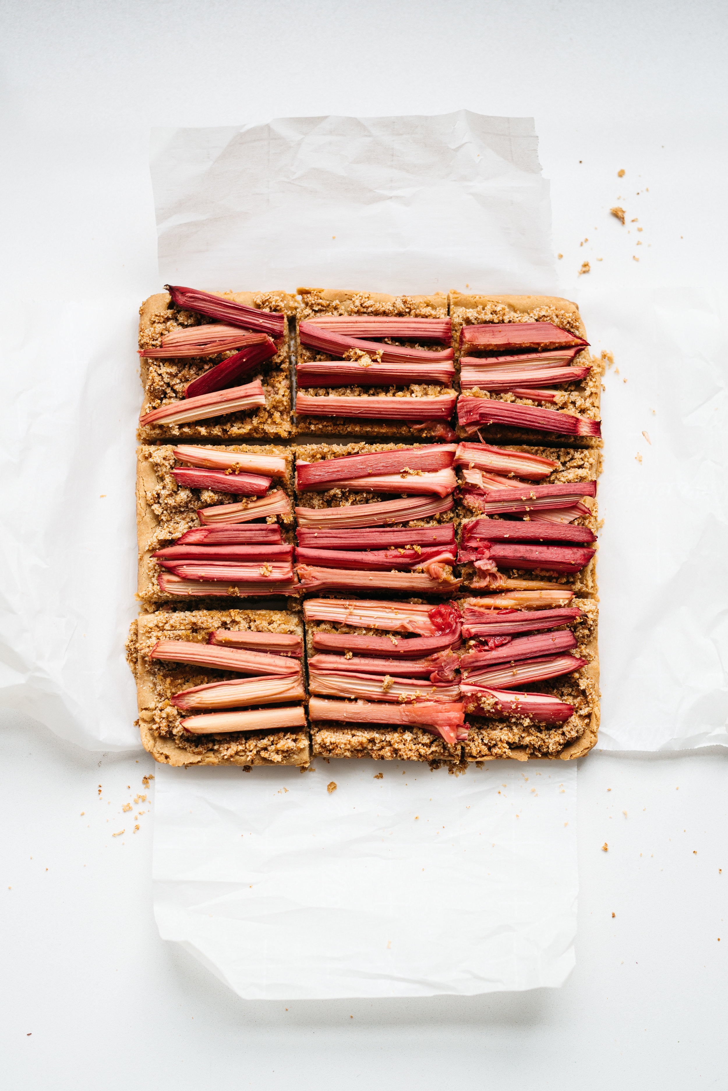 Rhubarb Bars from "More With Less" | dolly and oatmeal
