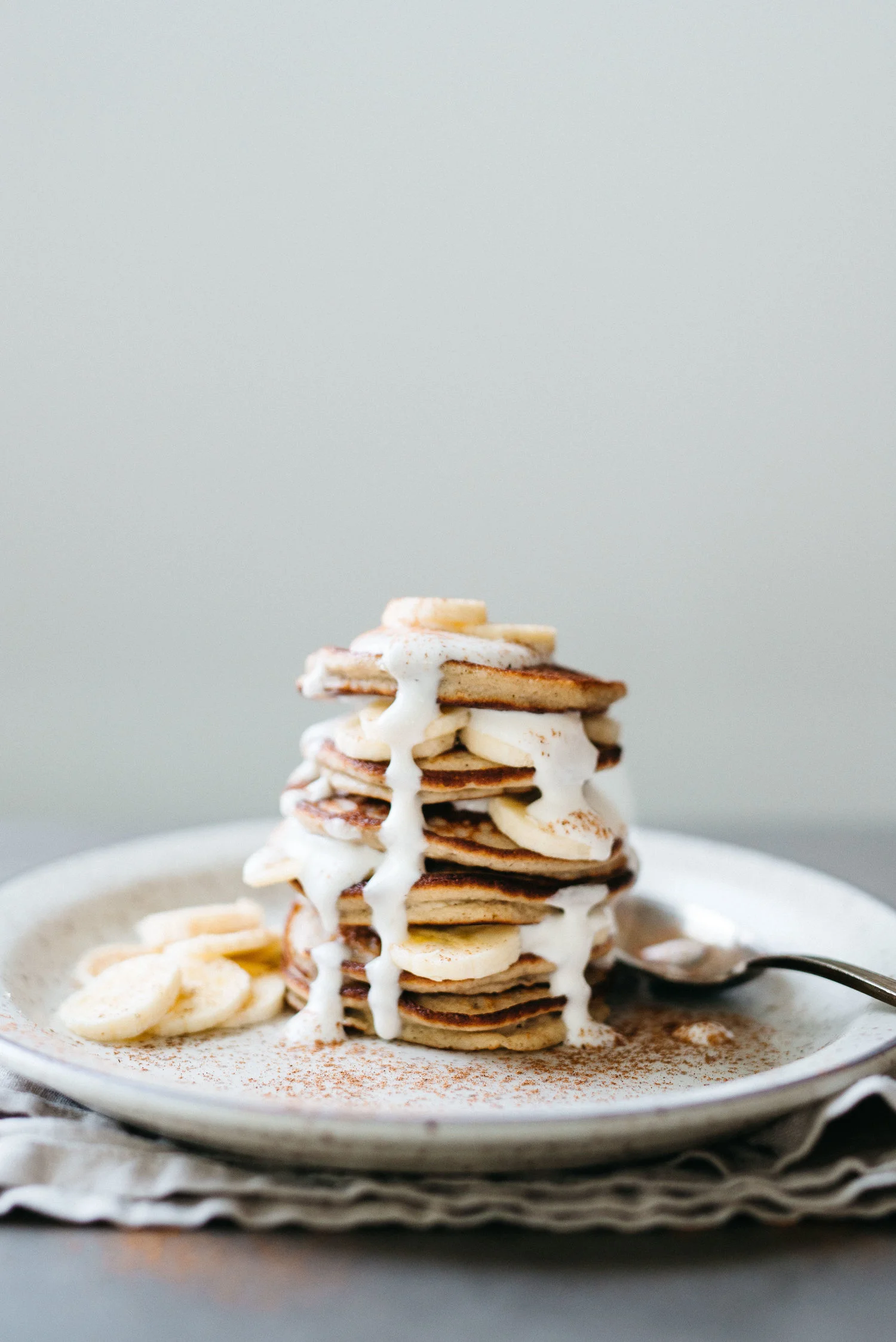 pumpkin spice banana bread pancakes