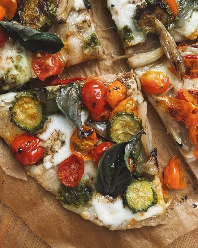Early summer on a #glutenfree 🍕 pie