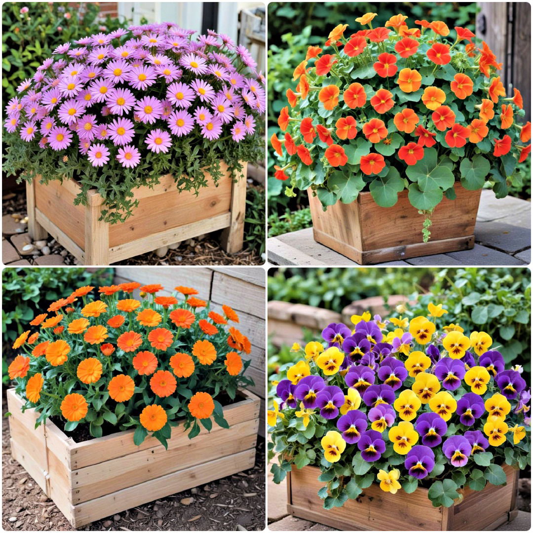 fall flower box ideas