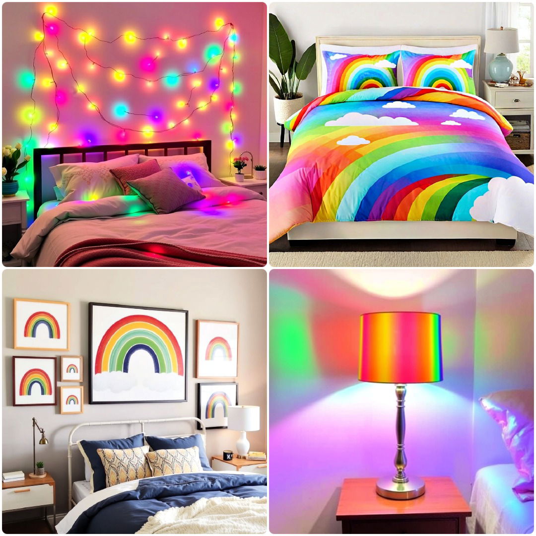 rainbow bedroom ideas
