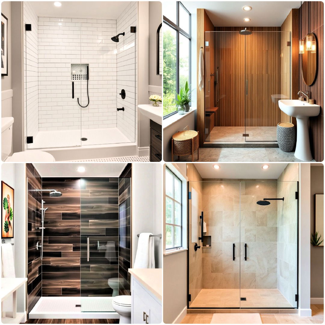 shower surround ideas