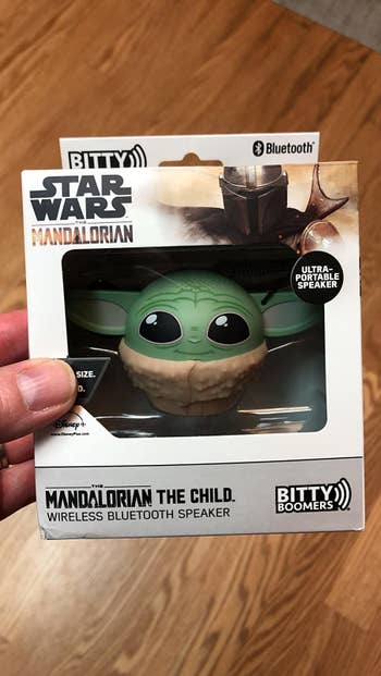 the speaker in package