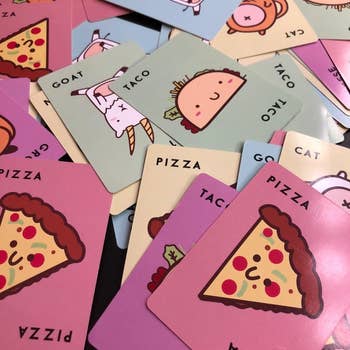 Reviewer's cards with cute illustrations