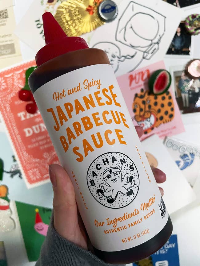 bottle of bbq sauce