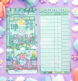 the green reading log