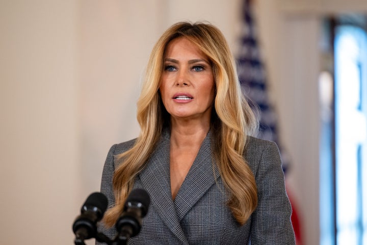 First lady Melania Trump denied ties to disgraced financier Jeffrey Epstein on Thursday and called for a congressional hearing to allow survivors of his abuse to tell their stories.