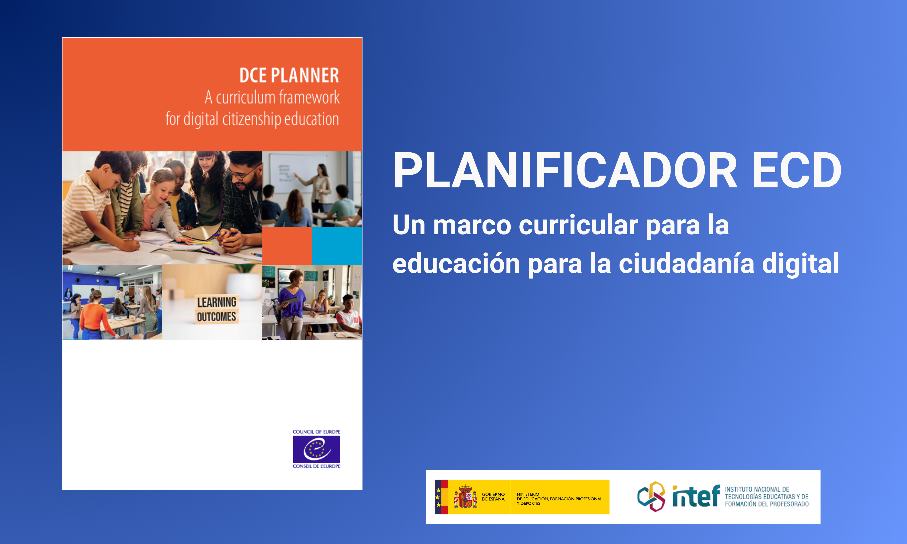 Imagen de la portada del planificador ECD