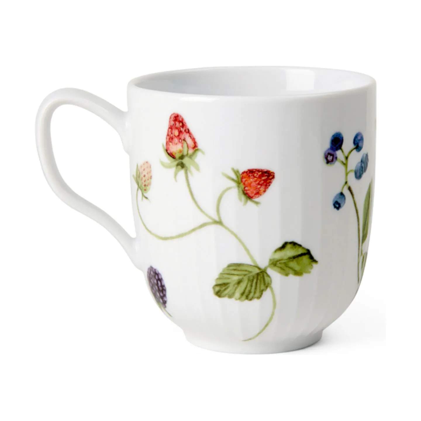 Kähler Krus og kopper med hank Hammershøi Sommer Krus i Sommerbær, 1