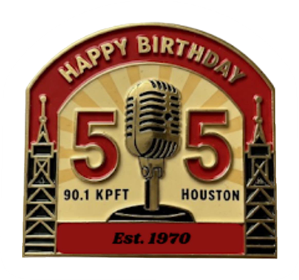 kpft-55th-bday-pin KPFT 55th Birthday Enamel Pin