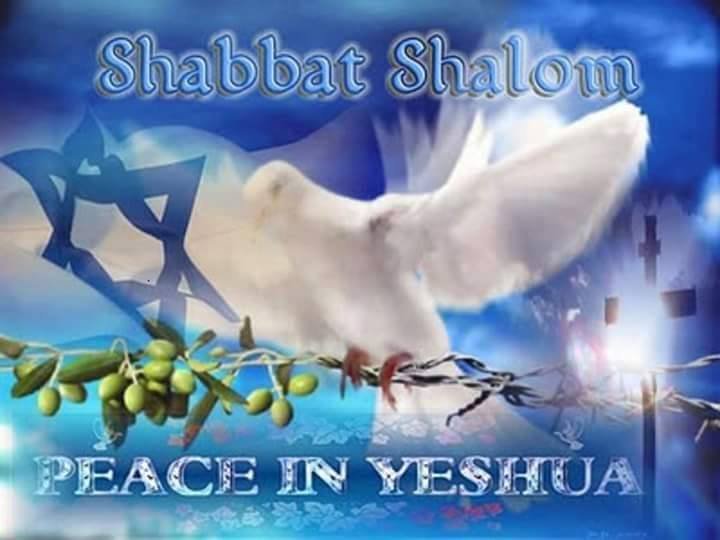 Shabbat Shalom ( Peaceful Sabbath ) PEACE in Yeshua-Jesus!!