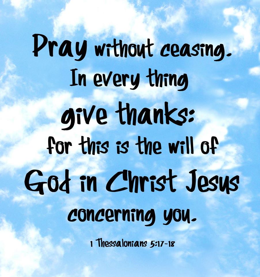 JESUS-YESHUA SAITH PRAY WITHOUT CEASING!!