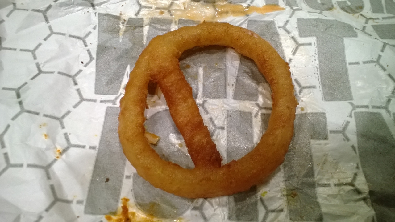 What is it - an onion ring