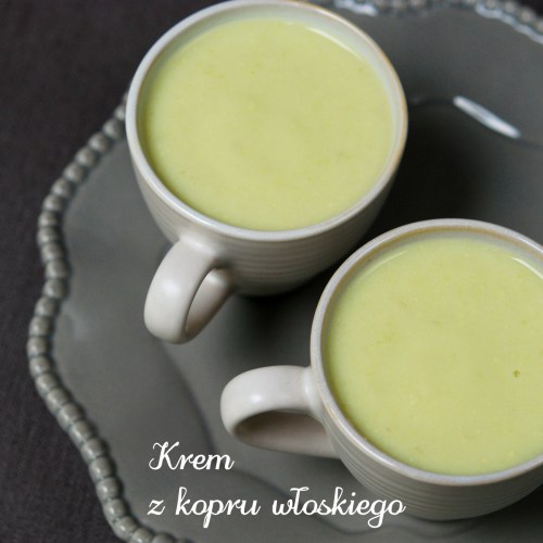krem z kopru włoskiego