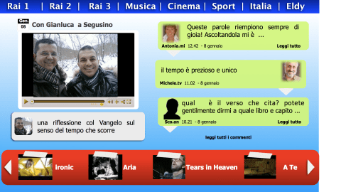 chiesa2026 Mockup Eldy tv - web tv for seniors