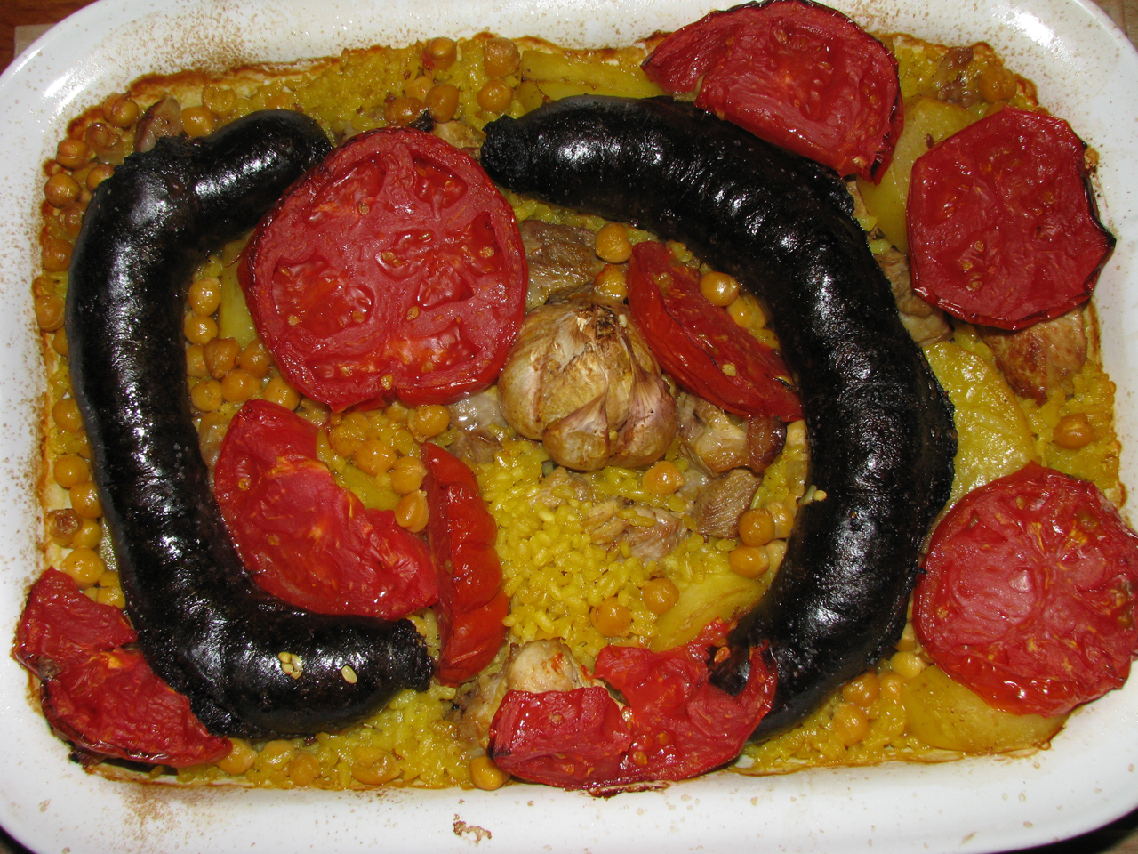 Arròs al forn, sült rizs