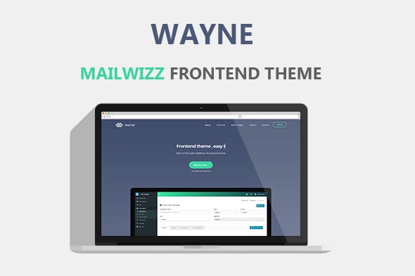 Wayne Mailwizz Frontend Theme - CodeCanyon Item for Sale