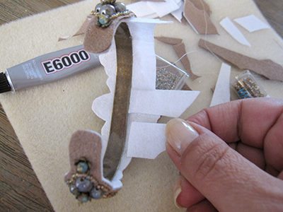 13 How to; Free form cuff bracelet - Bracelet La Dune - Mirlady® Jewel Art