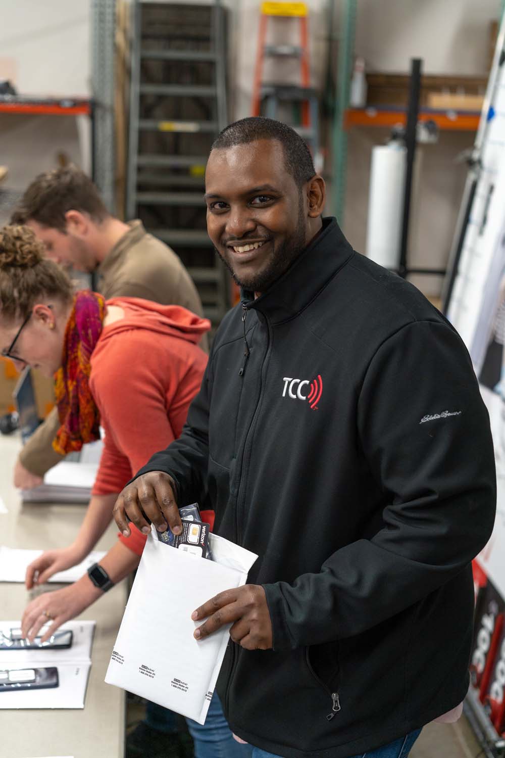 More than a Phone packing party