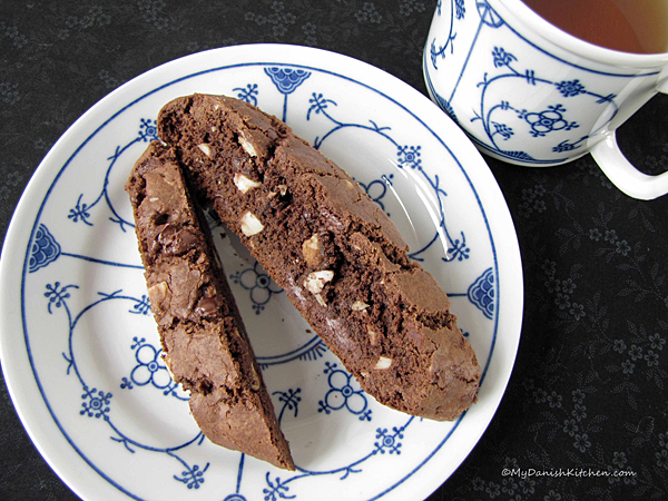 Chocolate Almond Biscotti