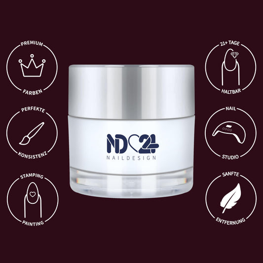 Soak Off Color Gel diva red