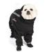 Neo-Paws black fleece hood to keep dogs warm and cozy