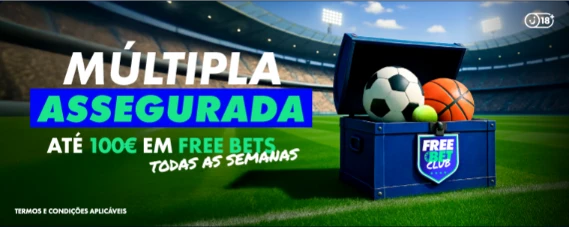 Cashback do Free Bet Club da Solverde
