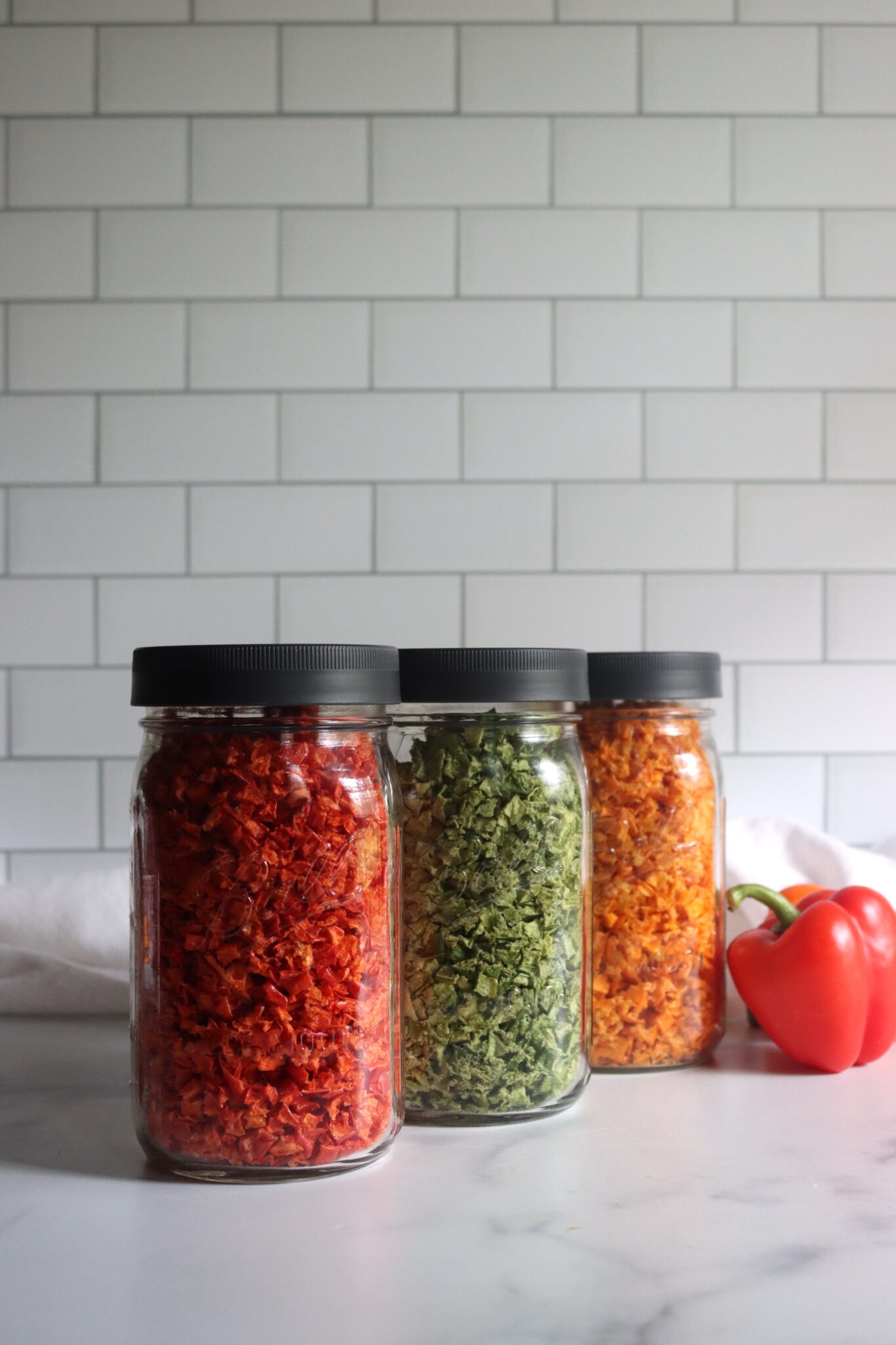 Freeze Dried Bell Peppers