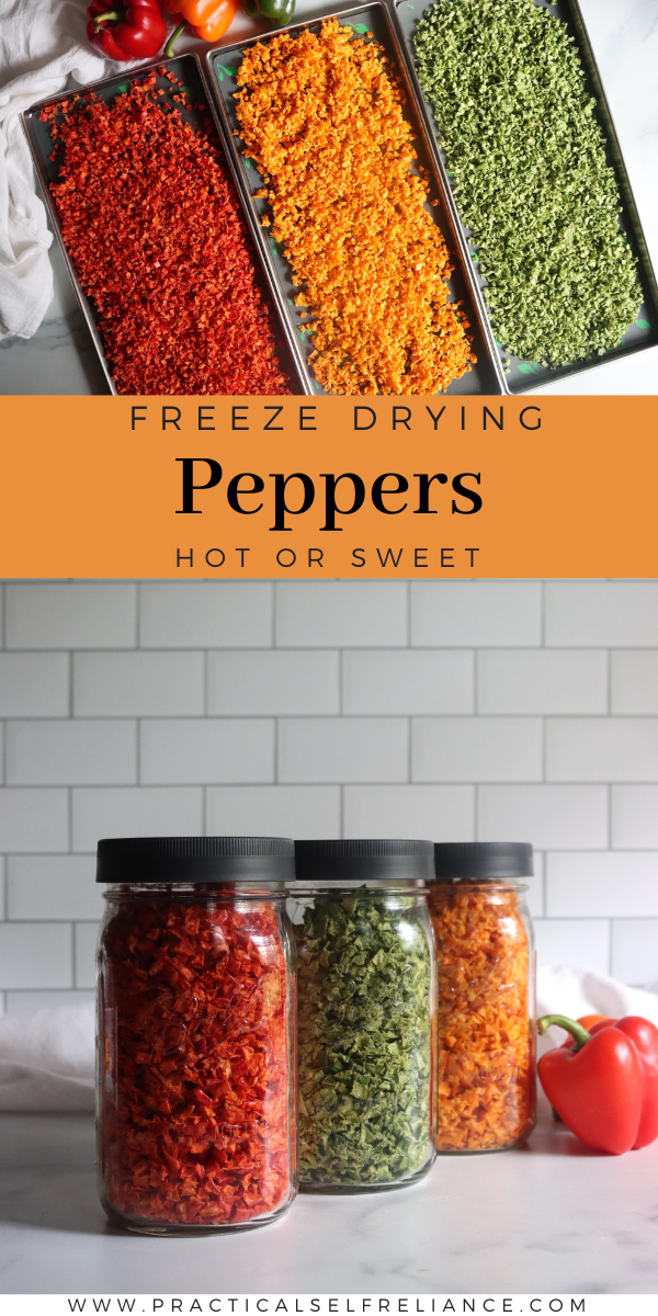 How to Freeze Dry Peppers