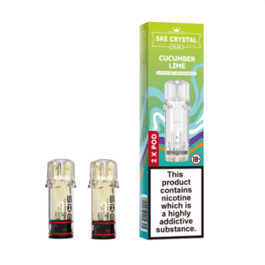 SKE Crystal Plus Cucumber Lime Prefilled Pods
