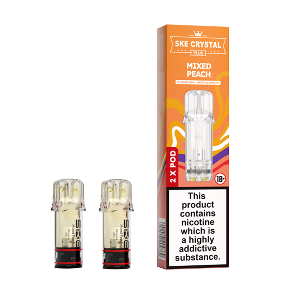 SKE Crystal Plus Mixed Peach Prefilled Pods