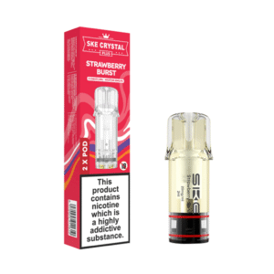 SKE Crystal Plus Strawberry Burst Prefilled Pods