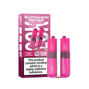 Blueberry Sour Raspberry & Strawberry Raspberry Cherry Bloody Bar Ultra Twist 20K Refill Pods