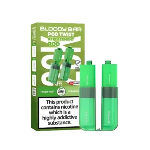 Fresh Mint & Spearmint Bloody Bar Ultra Twist 20K Refill Pods