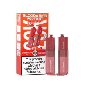 Watermelon Ice & Fizzy Cherry Bloody Bar Ultra Twist 20K Refill Pods