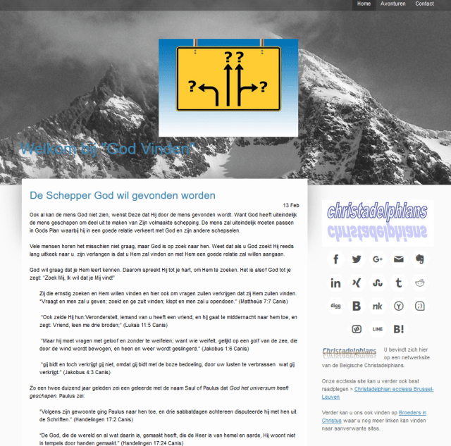 God vinden = Finding God