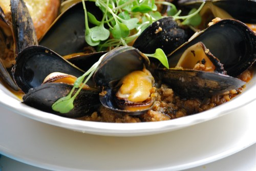 Mussels with Chorizo