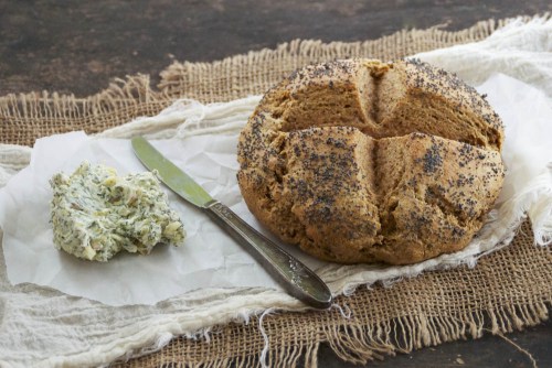 Rye Soda Bread with Dill Butter | Relishing It