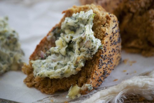 Rye Soda Bread with Dill Butter | Relishing It