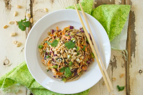 Peanuty Cold Soba Noodle Salad | Relishing It