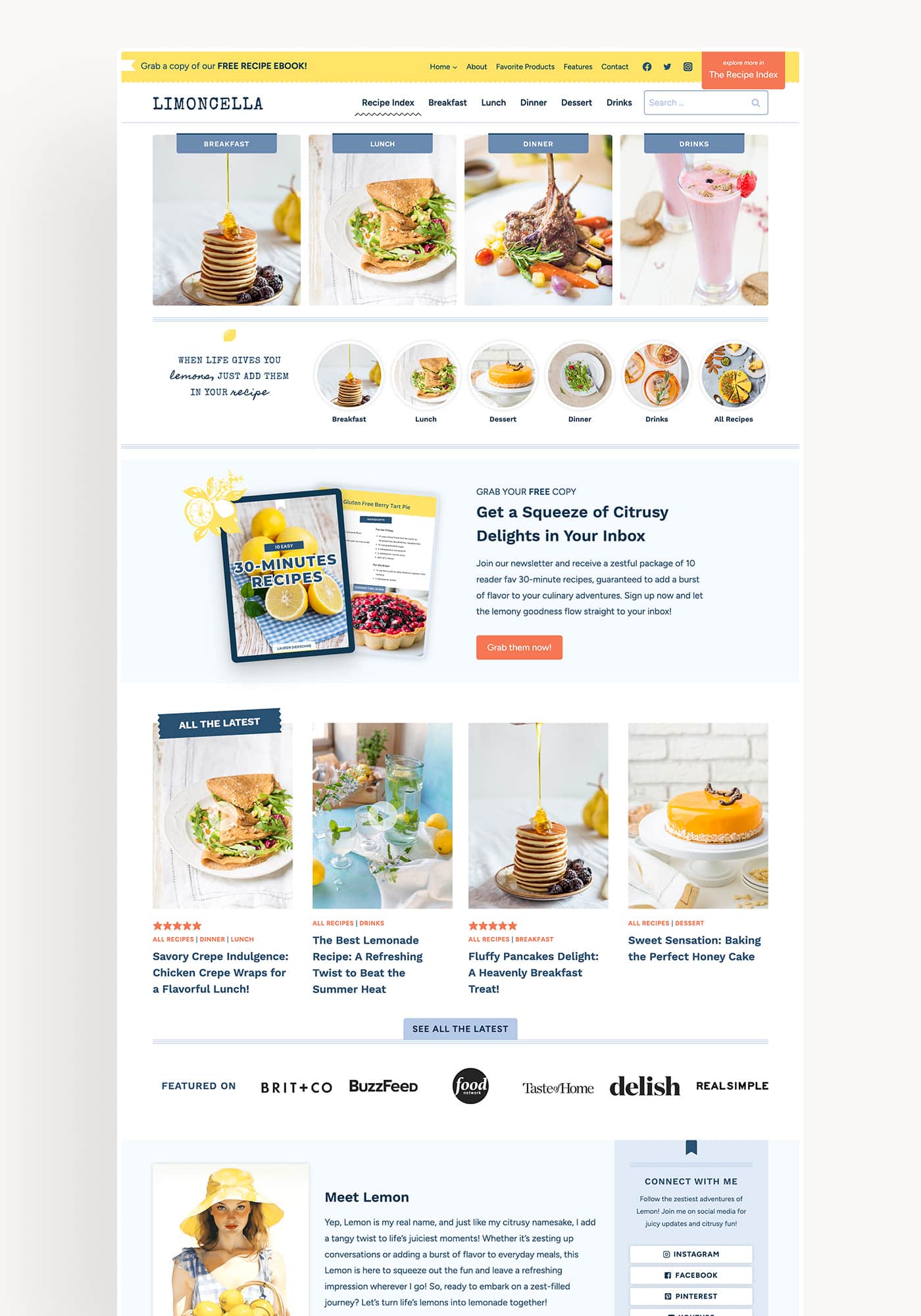 Limoncella WordPress Theme Limoncella WordPress Theme