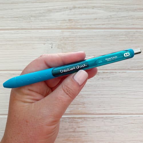 Creative Chick Teal PaperMate InkJoy Gel Pen