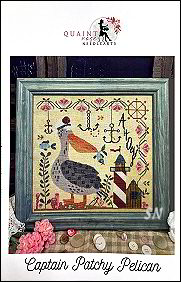 Quaint Rose Needlearts Captain Patchy Pelican - click for more Quaint Rose Needlearts Captain Patchy Pelican - click for more