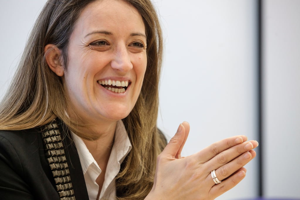 MEPs will pay tribute to the late David Sassoli on Monday, before almost certainly picking Malta's Roberta Metsola (pictured) as his successor as EU Parliament president (Photo: European Parliament)
