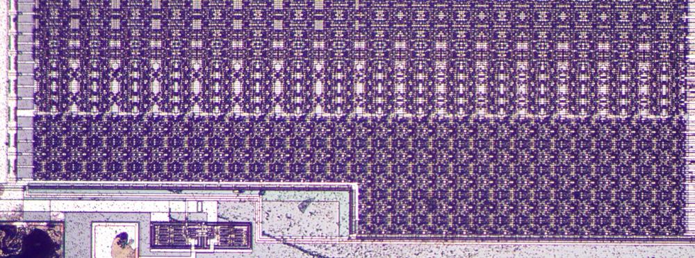 The bottom of the register file. The bottom of the register file.