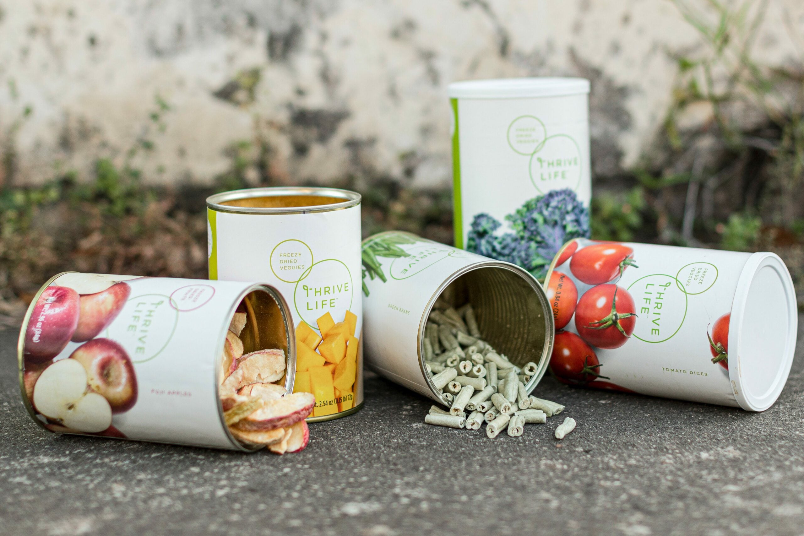 thrive life freeze dried food